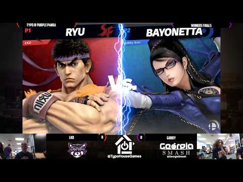 Panda Smash Monday 6/10/19 - LKD(Ryu/DK) VS Gubby(Bayonetta) - Winners Finals
