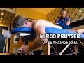 Mirco Pruyser op de massagetafel: 'Fysio's zijn heel belangrijk'