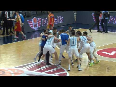 When you qualify for ABA 2 Finals for the 1st time in club's history (Spars - Podgorica, 25.4.2021)