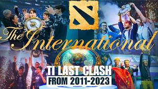 Last Moment of Every The International Grand Finals' Before Winning the Aegis of Champions