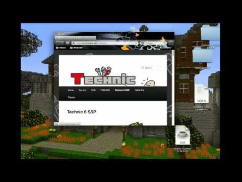 How to install Technic Pack 6-Tutorial