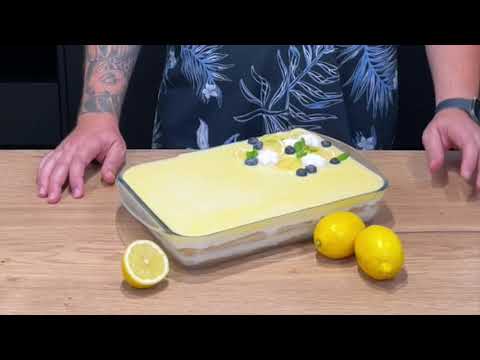 Erfrischendes Zitronen Tiramisu: Die fruchtige Alternative ohne rohes Ei