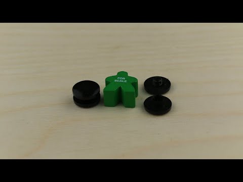 Screw, 6mm x 3mm, Black video