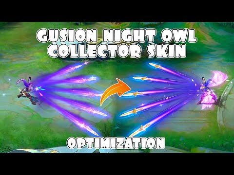 Gusion Night Owl Optimized VS OLD Skill Effects Comparison