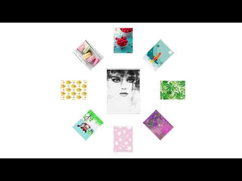 Rollo mit Motiv und Fotodruck Montageanleitung - ohne Bohren schnell und einfach montiert.