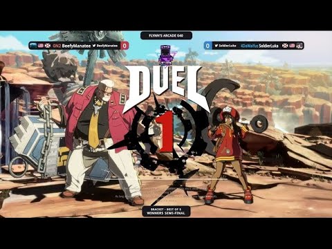 Flynn's Arcade 040 Winners Semis - BeefyManatee (Goldlewis) Vs. SoldierLuka (May) Guilty Gear Strive