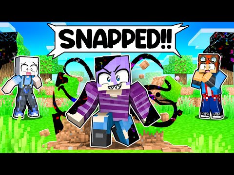 The GLITCH SNAPPED in Minecraft!