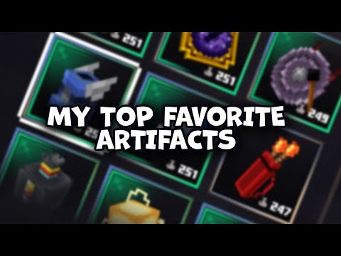 SpookyFairy - My TOP 10 FAVORITE ARTIFACTS in Minecraft Dungeons