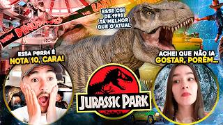 Achamos que JURASSIC PARK seria chato por ser velho, que erro...