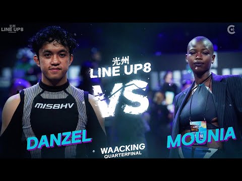 DANZEL vs MOUNIAㅣWAACKING Round of 8 - 1 ㅣ2023 LINE UP SEASON 8