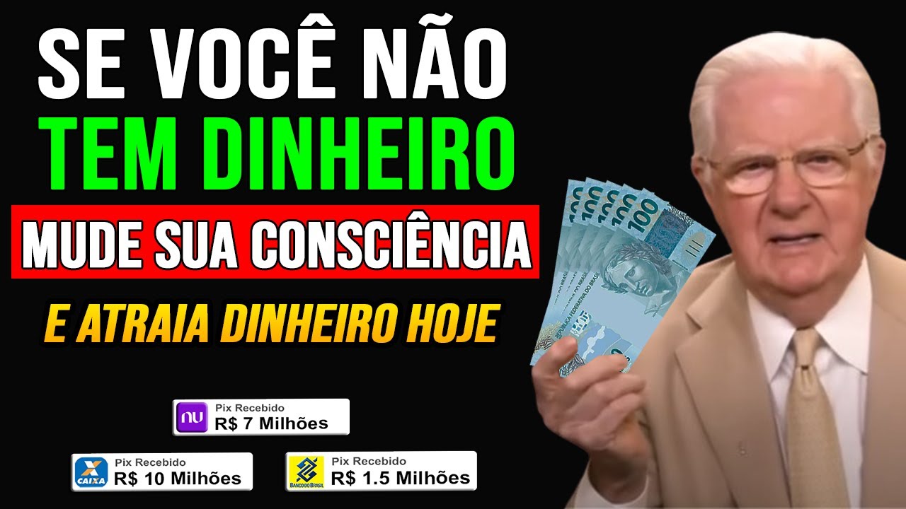 FIQUE SURPRESO com a VELOCIDADE que o DINHEIRO vai CHEGAR😱 Técnica Lei da Atração Bob Proctor