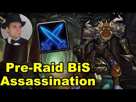 Assassination Rogue PreRaid BIS - Wrath of the Lich King