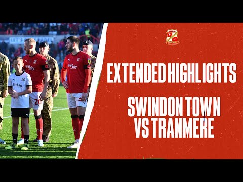 Swindon Town 1-1 Tranmere Rovers | Extended Highlights