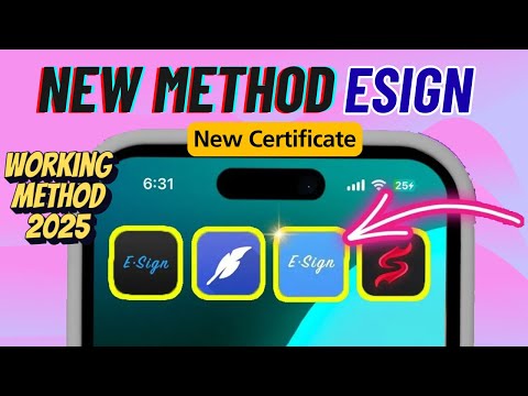 UPDATED! Esign iOS Download : Install IPA Files on iPhone/iPad No COMPUTER