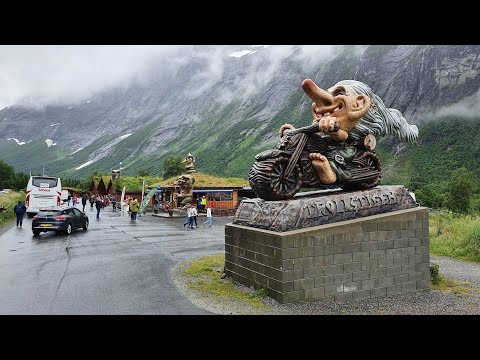 Norway trip on Road 63 - From Trollstigen to Stryn (360° reframe with music)