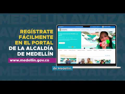 Regístrate fácil y rápido en el portal web de la Alcaldía de Medellín