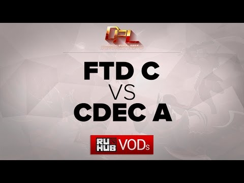 FTD.C VS CDEC.A,DPL Season 1,game 1