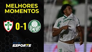 PORTUGUESA X PALMEIRAS | MELHORES MOMENTOS | PAULISTÃO 2026