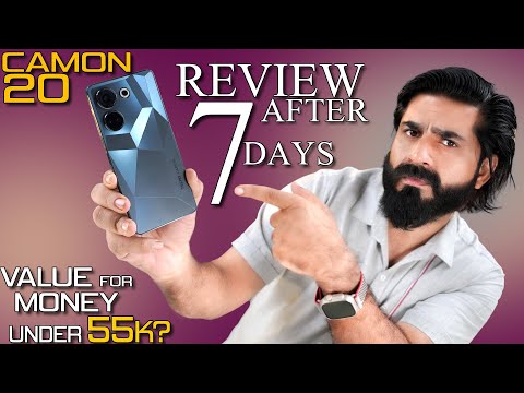 Is This BoxPack Phone a Value for Money Under 55K ?? Tecno Camon 20 Review after 7 Days Use⚡⚡