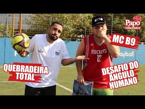 DESAFIO DO "ÂNGULO HUMANO" COM MC B9 [ ROLOU ATÉ CASTIGO ]