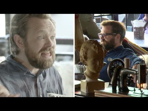 JONH BRUNGOT FORNÆRMER KLAUS SONSTAS PÅ SKJULT KAMERA