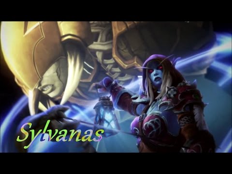 WoW LEGION - Resto Druid Gameplay - Stormheim Final Cinematic Sylvanas vs Genn Greymane