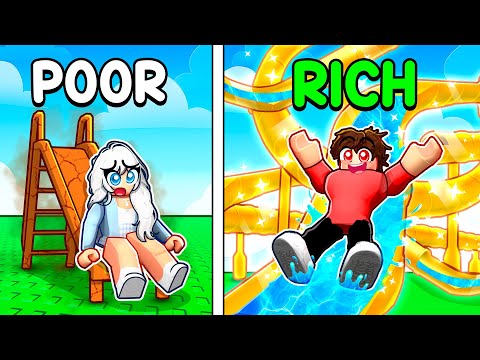 Spending $895,482,692 To Build The BIGGEST WATER SLIDE In Roblox..