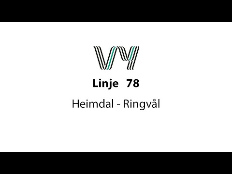 Linje 78 Heimdal - Ringvål