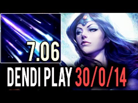 WTF! Dendi is NOT Human! Impossible Mirana 30 Kills 0 Deaths 1k GPM Machine Gun Gameplay Dota 2