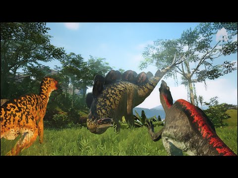 The Lumbering Giant!! - Life Of A Stegosaurus | The Isle