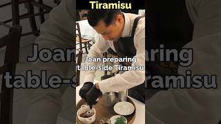 How to make Tiramisu in Naples. #shorts #food #tiramisu