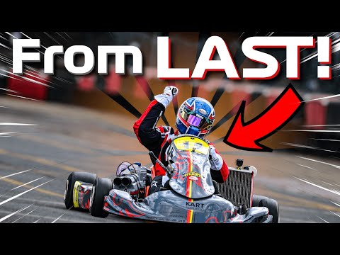 LAST TO FIRST In 8 MINUTES!! | DCKarting KZ2 Shifter Kart Onboard