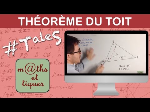Using the roof theorem - Terminale S