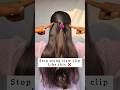 Try This High Ponytail Hairstyle Hack With Claw Clip Hairstyle Hair Hairtutorial Hacks Shorts