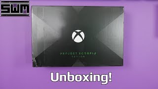 Xbox One X Scorpio Edition Unboxing - The Most Powerful System To Date!