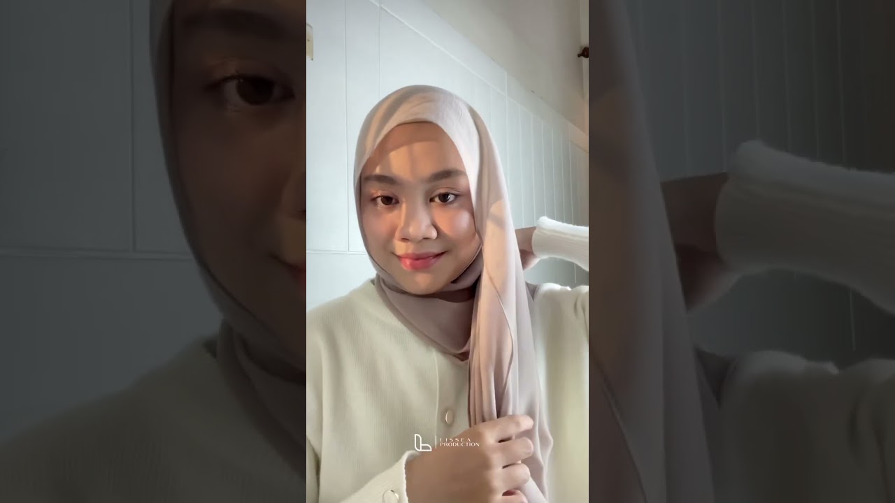 Tutorial pashmina voal yang simple gampang banget dipakenyaa 🤗🫶🏻#tutorialhijab #pashminavoal