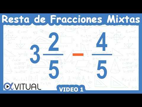 🟠 SUBTRACTION of a MIXED FRACTION with a PROPER FRACTION 👉with the Same Denominator👈