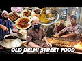 Best Old Delhi Street Food Tour of Jama Masjid पुरानी दिल्ली | EXTREME Nonveg Street Food Old De