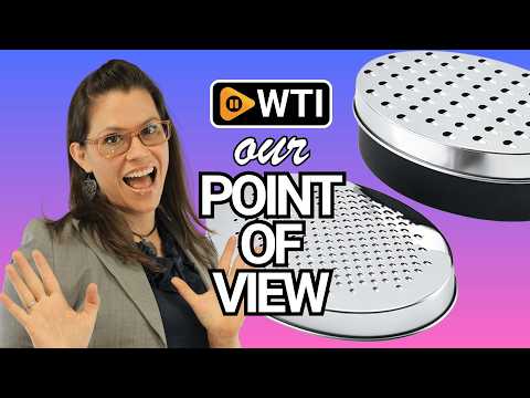 Stainless Steel Cheese Grater with Airtight Storage Container - Box Grater for Kitchen - WTI product video review
