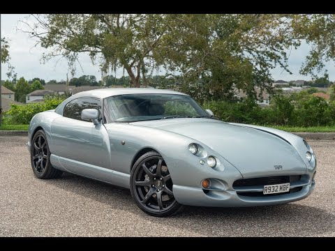 1998 TVR Cerbera 4.5 "ICEBLUE" RAW SOUND and BRUTAL ACCELERATION