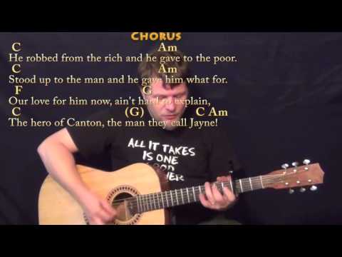 Hero Of Canton (Firefly) Strum Guitar Cover Lesson with Chords/Lyrics