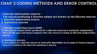 Download the video "Chap. 2 Coding methods and error control"