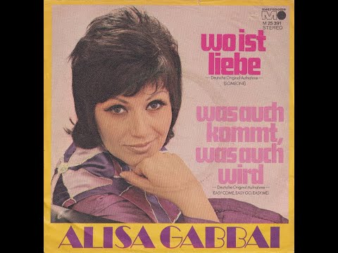 Alisa Gabbai - Wo ist Liebe (Someone) (1972) HD