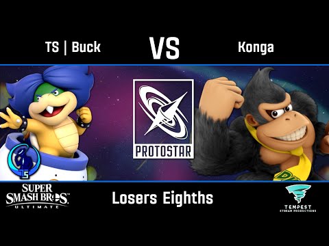 Konga (Donkey Kong) vs TS | Buck (Bowser Jr.) - Ultimate Losers Eighths -  Protostar #50