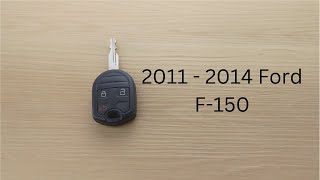 How To Replace or Change Ford F150 Remote Key Fob Battery 2011 - 2014