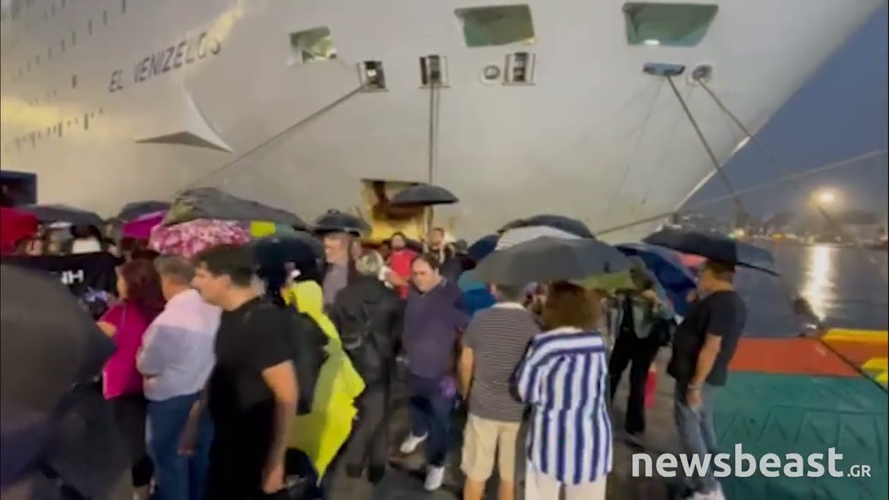 Kundgebung im Hafen von Piräus, wo der 36-jährige Antonis ertrank