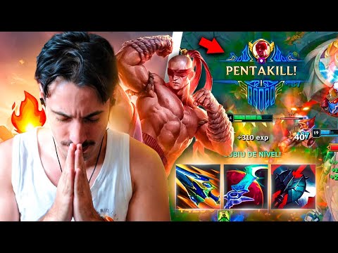 Lee Sin's pentakill in the new season!