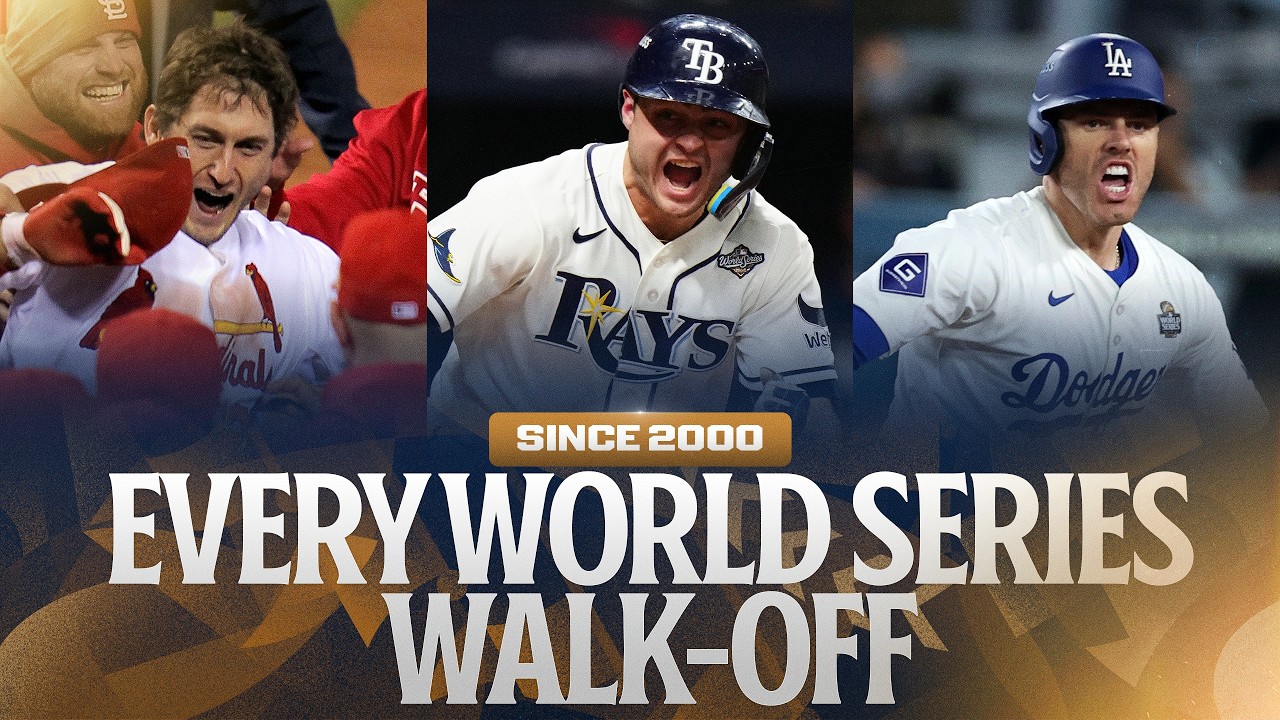 EVERY WORLD SERIES WALK-OFF since 2000! 🤩 (Ft. Gonzalez, Freese, Freeman AND MORE!)