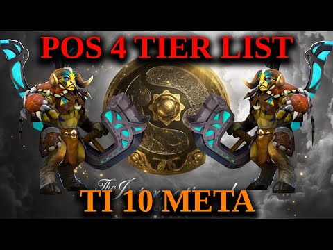 TI 10 Position 4 Tier List - The International 10 Meta