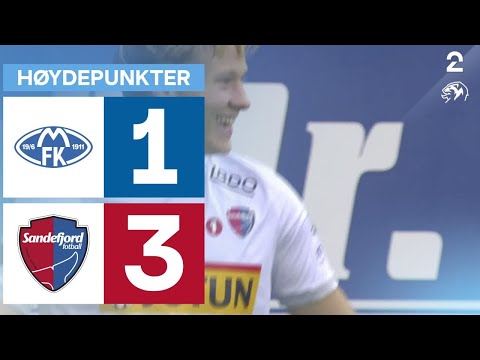 Molde 1 - 3 Sandefjord - Høydepunkter